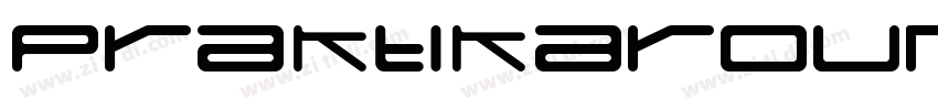 PraktikaRounded ExtB字体转换